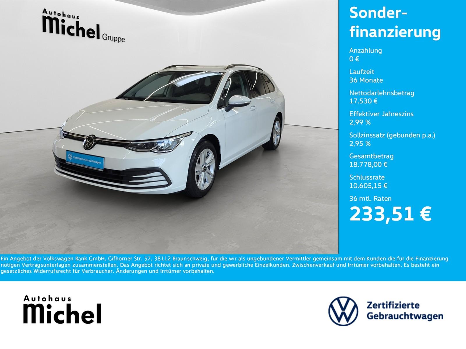 Volkswagen Golf 8 Variant TSI DSG Life ACC LED Navi Kamera, миниатюра 2
