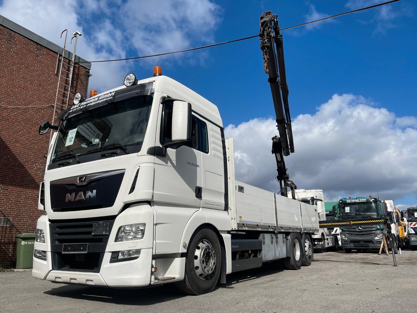 MAN TGX 26.460 Baustoff + HIAB 188 E-4 + Funk