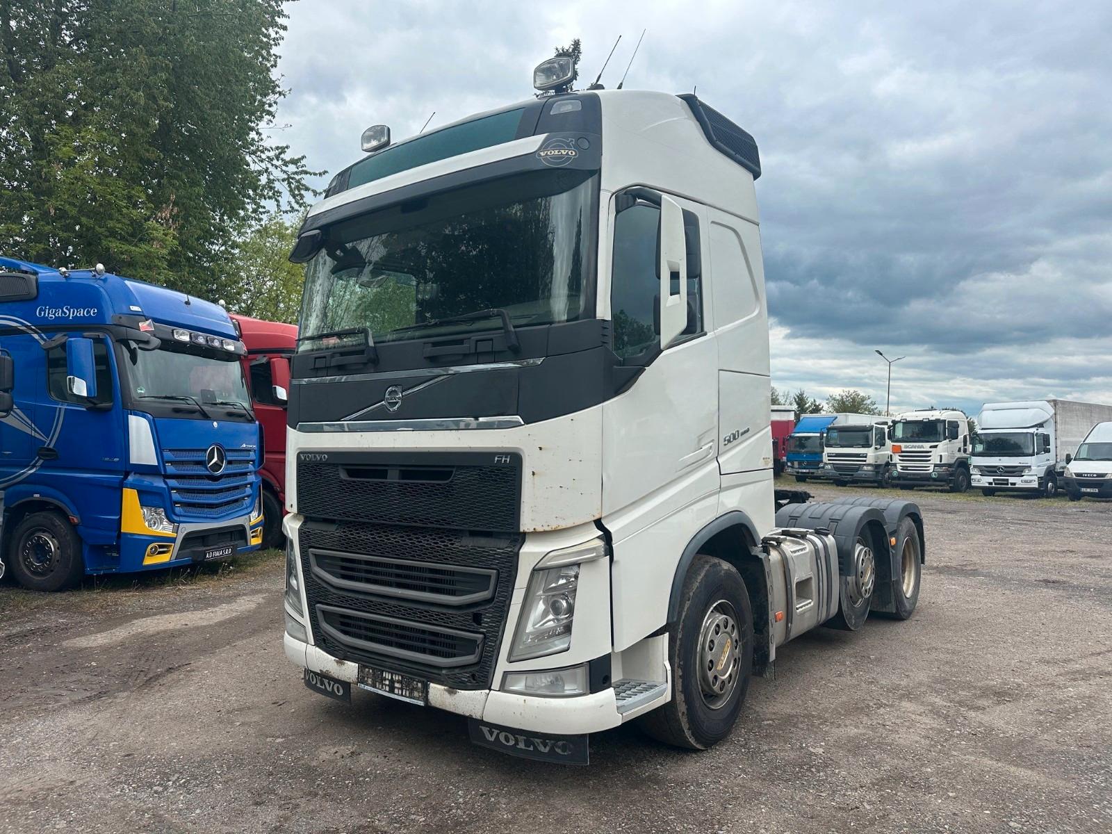 Volvo FH 500,6x2,MANUAL,HYDRAULIK,E6