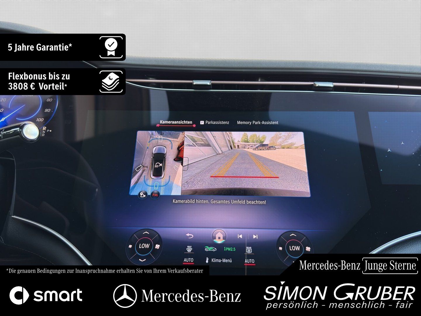 Fahrzeugabbildung Mercedes-Benz EQE 500 4M AMG Premium+ Nappa Hyper Pano Md 2025