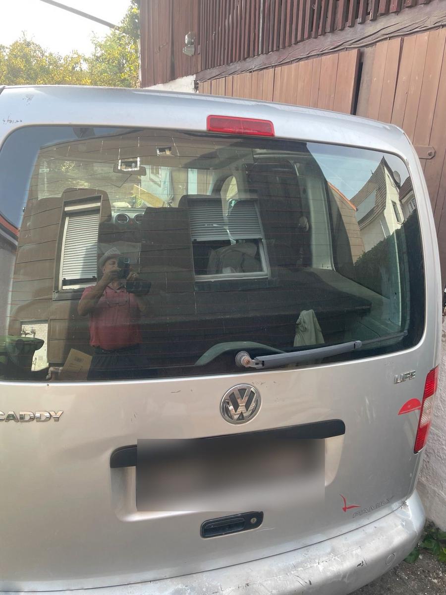 Volkswagen Caddy 2007 — вигляд ззаду