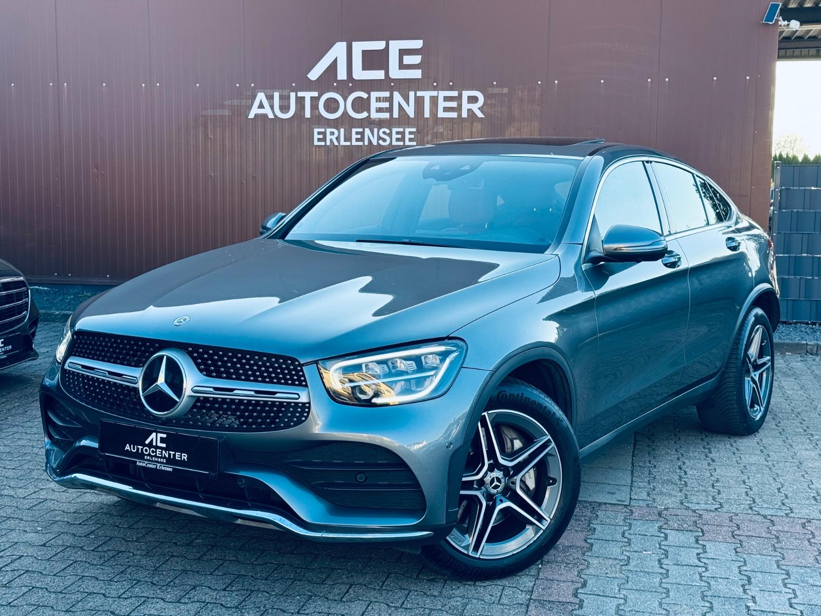 Mercedes-Benz GLC 300d Coupe AMG Line MEMORY+LEDER+GSD+360*