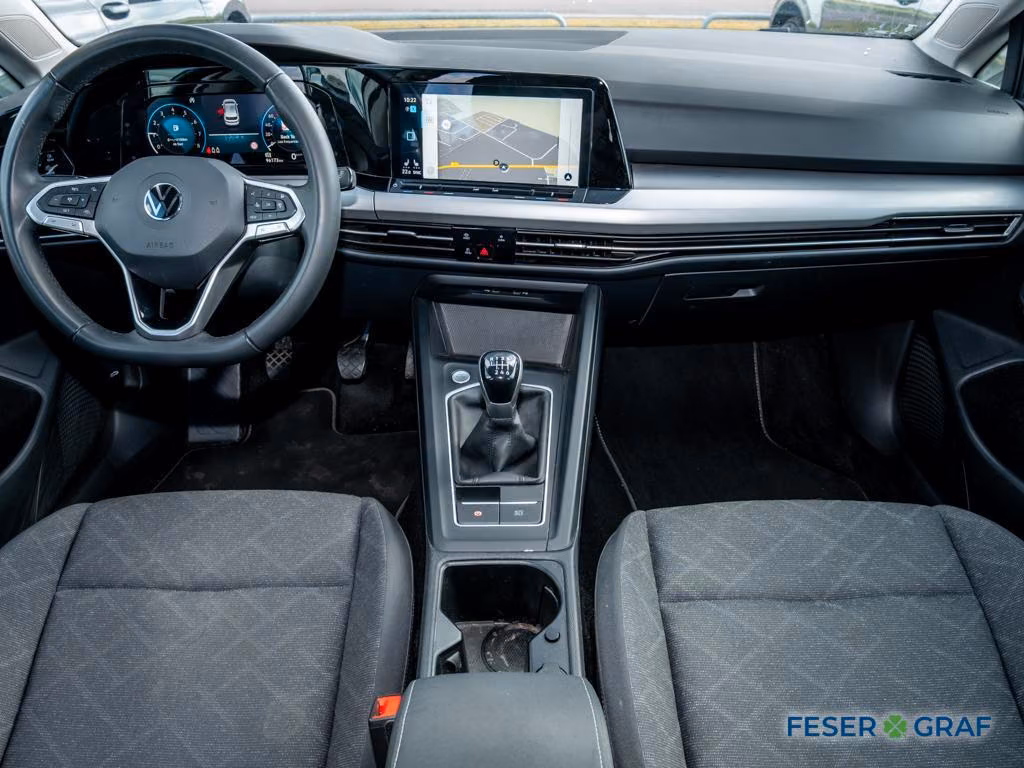 Volkswagen Golf VIII 1.0 TSI Life LED*Navi*VC*ACC*SHZ*DAB+*, миниатюра 8