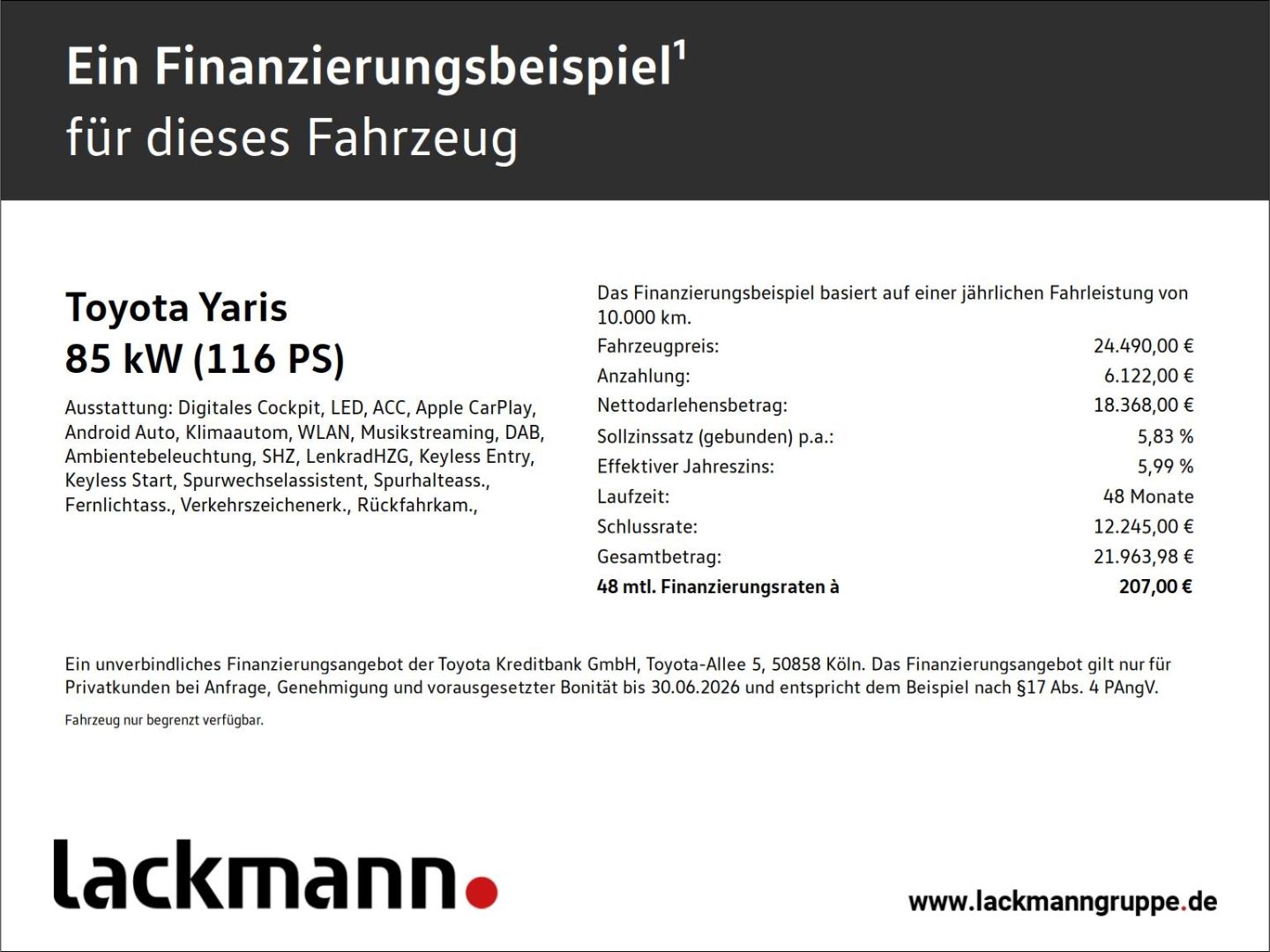 Toyota Yaris Hybrid 1.5 Teamplayer Comfort-Paket Sitzhe imagem 2