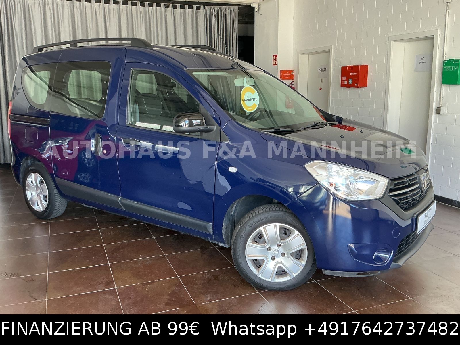 Dacia Dokker Comfort Navi Klima Tempomat RKam SHZ AHK imagem 2