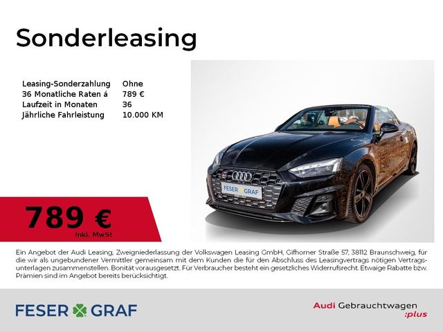 AUDI S5 Cabrio TFSI Matrix/ACC/Leder/Navi+/B&amp;O/