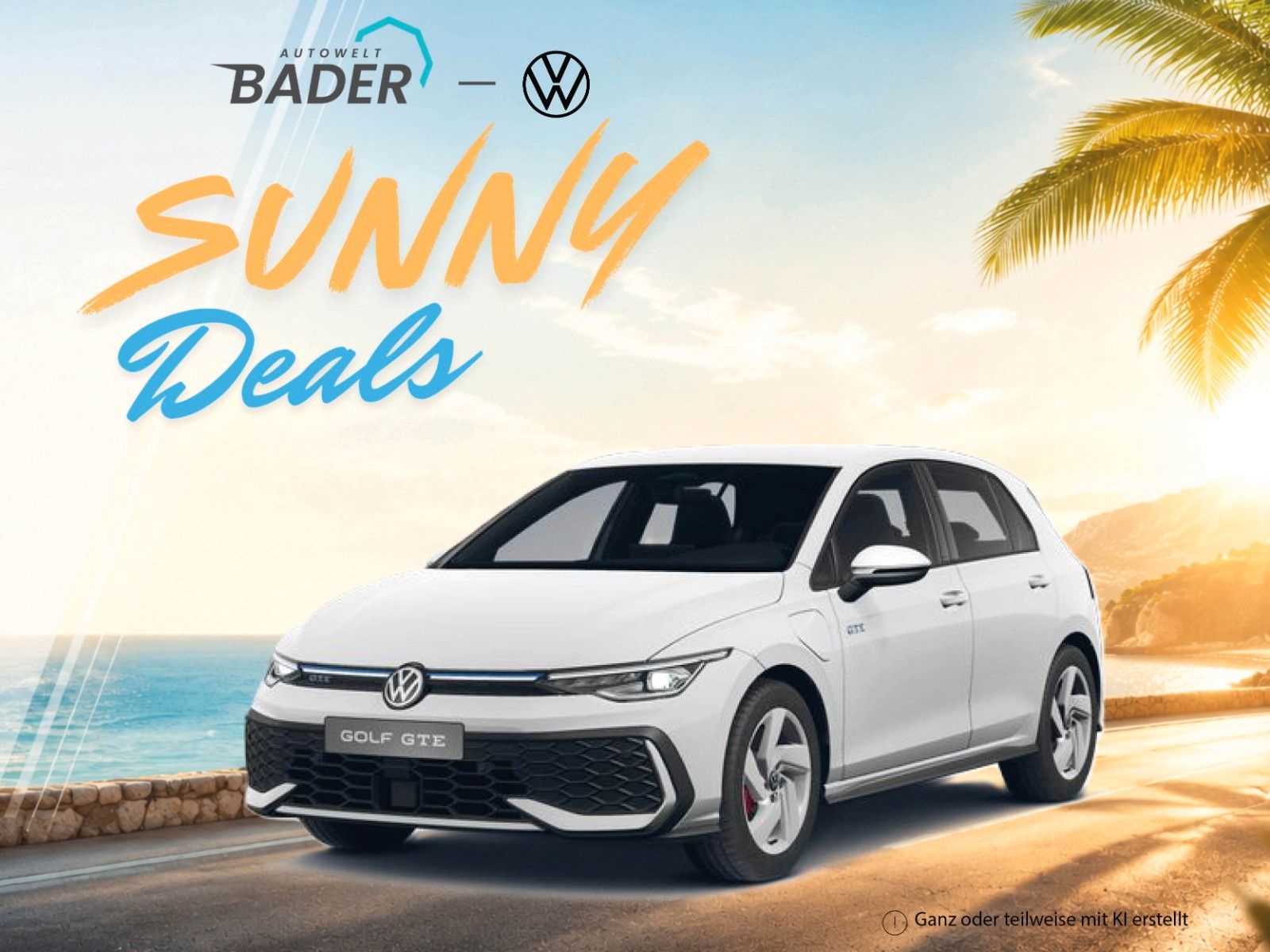 Volkswagen Golf GTE "Sunny Deals" AUTOWELT-BADER!