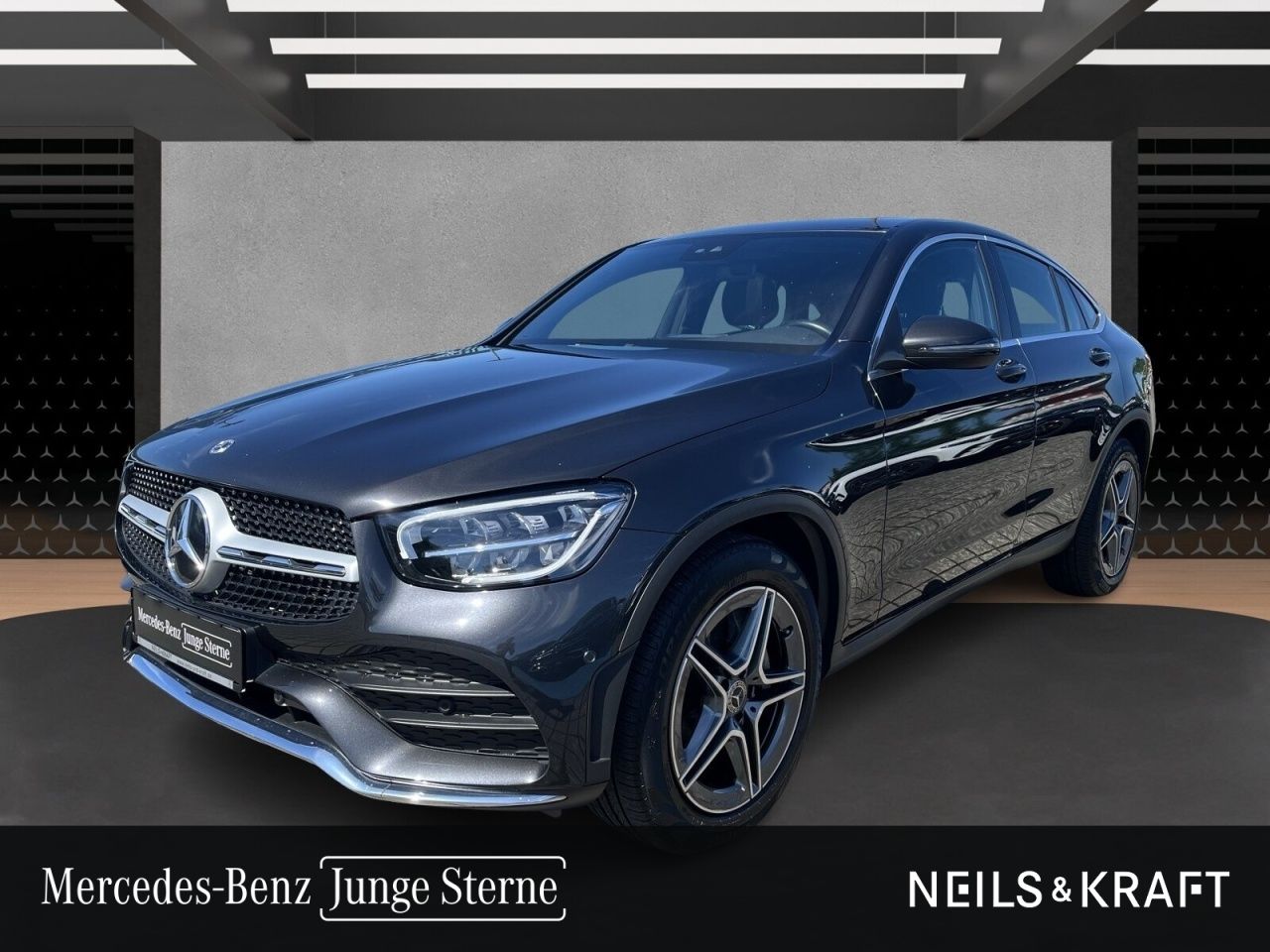 MERCEDES-BENZ GLC 200 4M Coupé AMG+AHK+KAM+LED+SHD+Keyl+NAVI