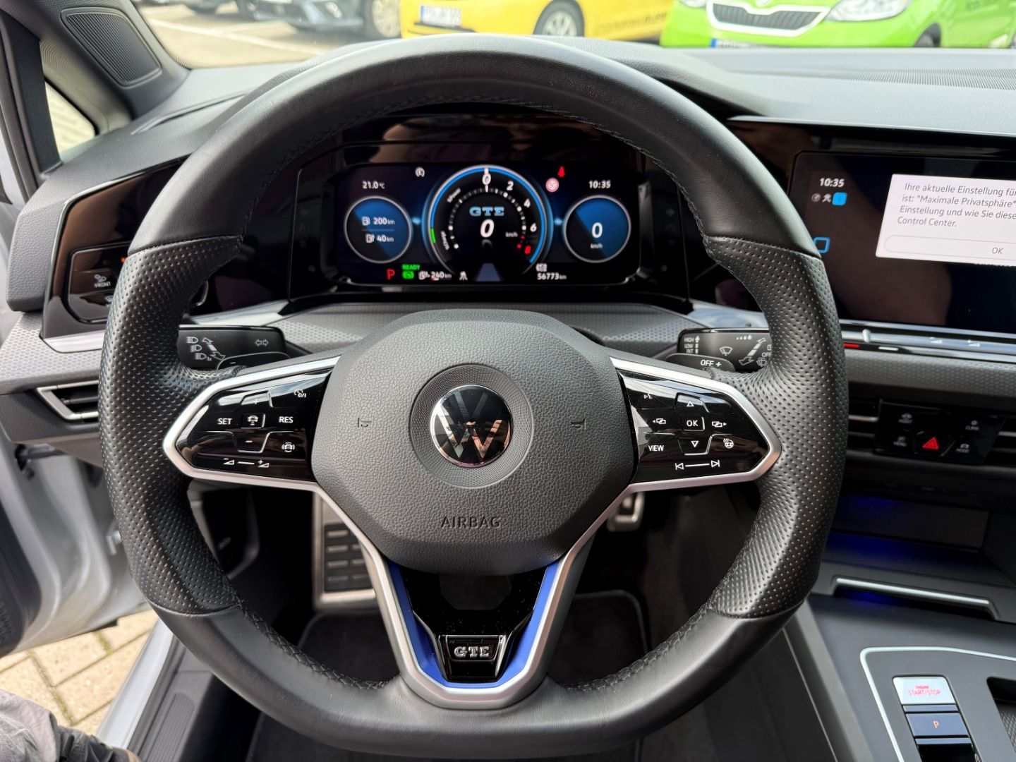 VW Golf VIII GTE  Navi LED ACC Carplay 8Fach Alu - Image 16