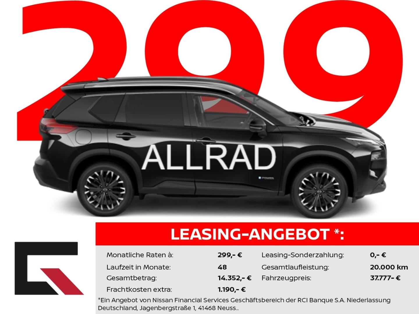 Nissan X-Trail N-CONNECTA 213PS Autom. 4x4/Winter/Carpl
