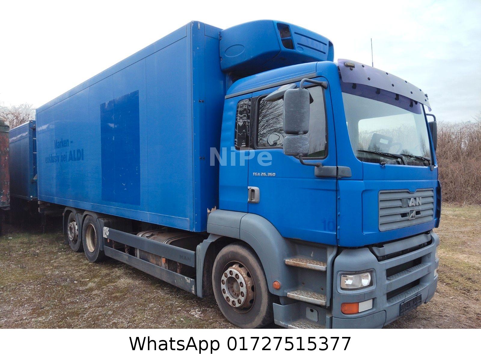 MAN TGA 26.360 6x2 CARRIER manuell Diesel Pumpe