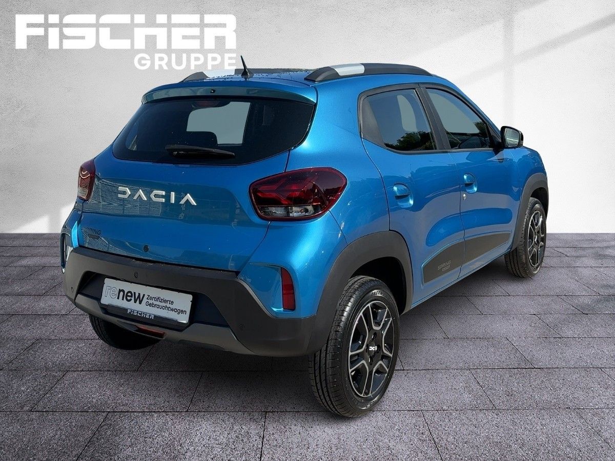 Fahrzeugabbildung Dacia Spring Expression 45 Navi Kamera - mit KI generiert/bearbeitet