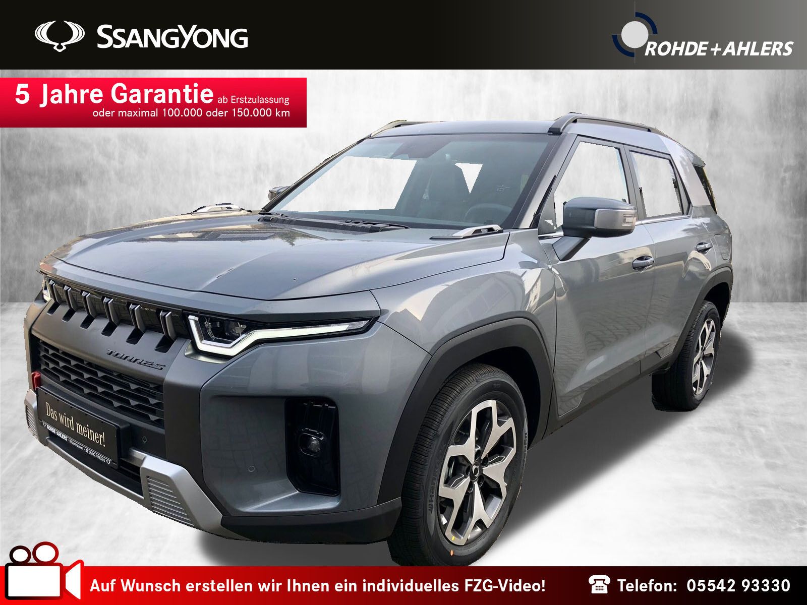 Fahrzeugabbildung Ssangyong Ssangyong Torres Edition Quartz KEYLESS GO+KAMER