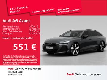 Audi Leasingangebot: Audi A6 Avant TDI qu. S tronic S line edition one Pan
