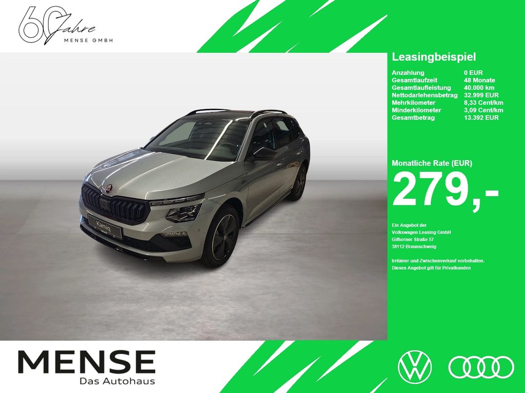 Kamiq 1.5 TSI Monte Carlo Matrix AHK Pano SD ACC