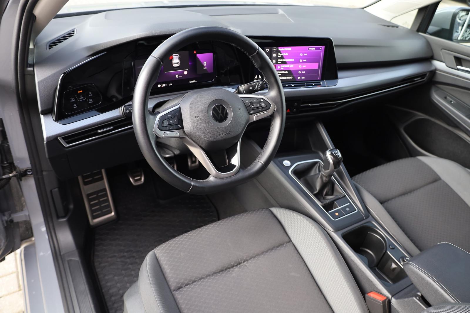 Volkswagen Golf VIII 1.5 TSI App Connect ACC DAB LED, миниатюра 10