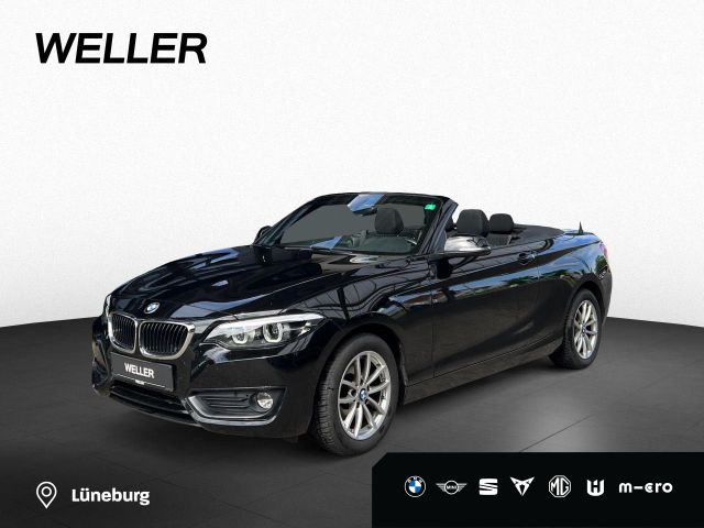 BMW 218i Cabrio Advantage NaviBuis HiFi SitzHz Navi