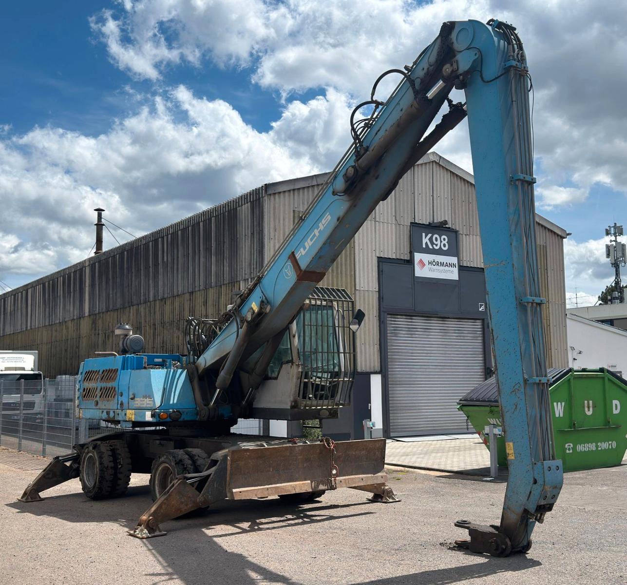 Fuchs MHL 335 *Liftkabine*Greifer*Klima*