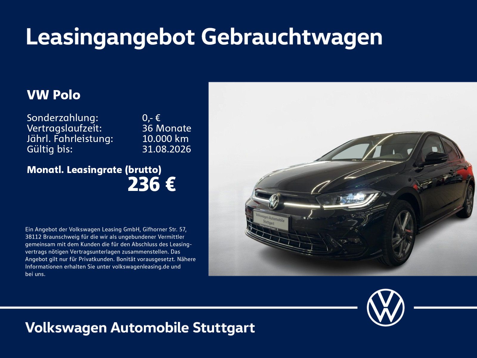 Volkswagen Polo R-Line 1.0 TSI DSG Navi LED Klima SHZ ACC