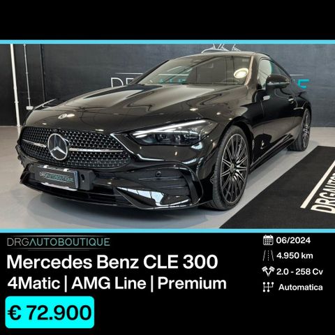 Autres Mercedes-benz CLE 300 4MATIC Coupé AMG Line Prem