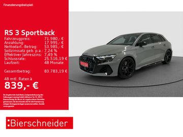 Audi RS3 Sportback NARDO 19 V-MAX MATRIX SCHALE PANO 