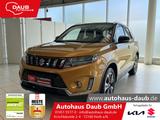 Suzuki Vitara 1.5 Comfort+ Automatik+4x4+Pano+Leder+uvm - mit Hybrid-Antrieb: Gelb, Geländewagen