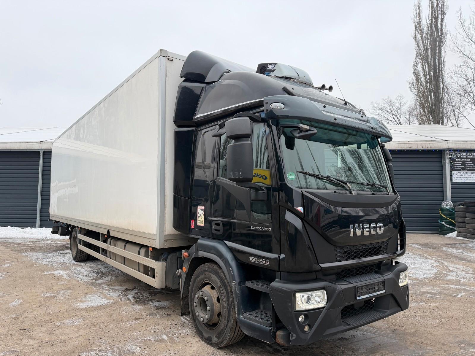 Iveco 160E280,E6,KOFFER,LADEBOARD,SLEEP