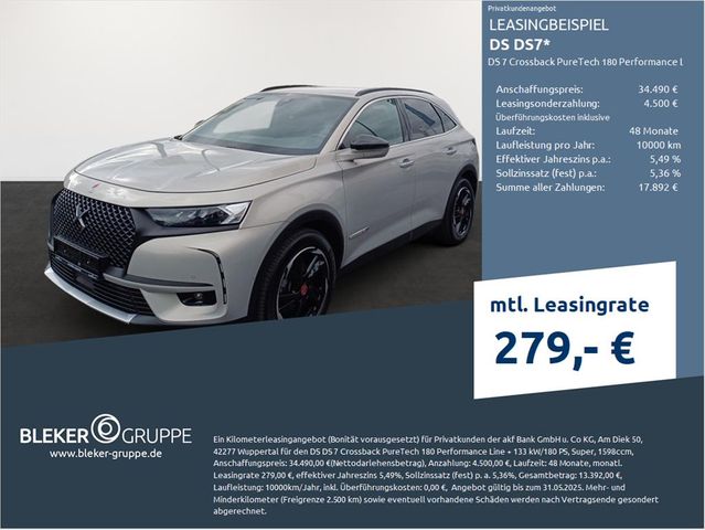 DS Automobiles DS7 DS 7 Crossback PureTech 180 Performance Lin