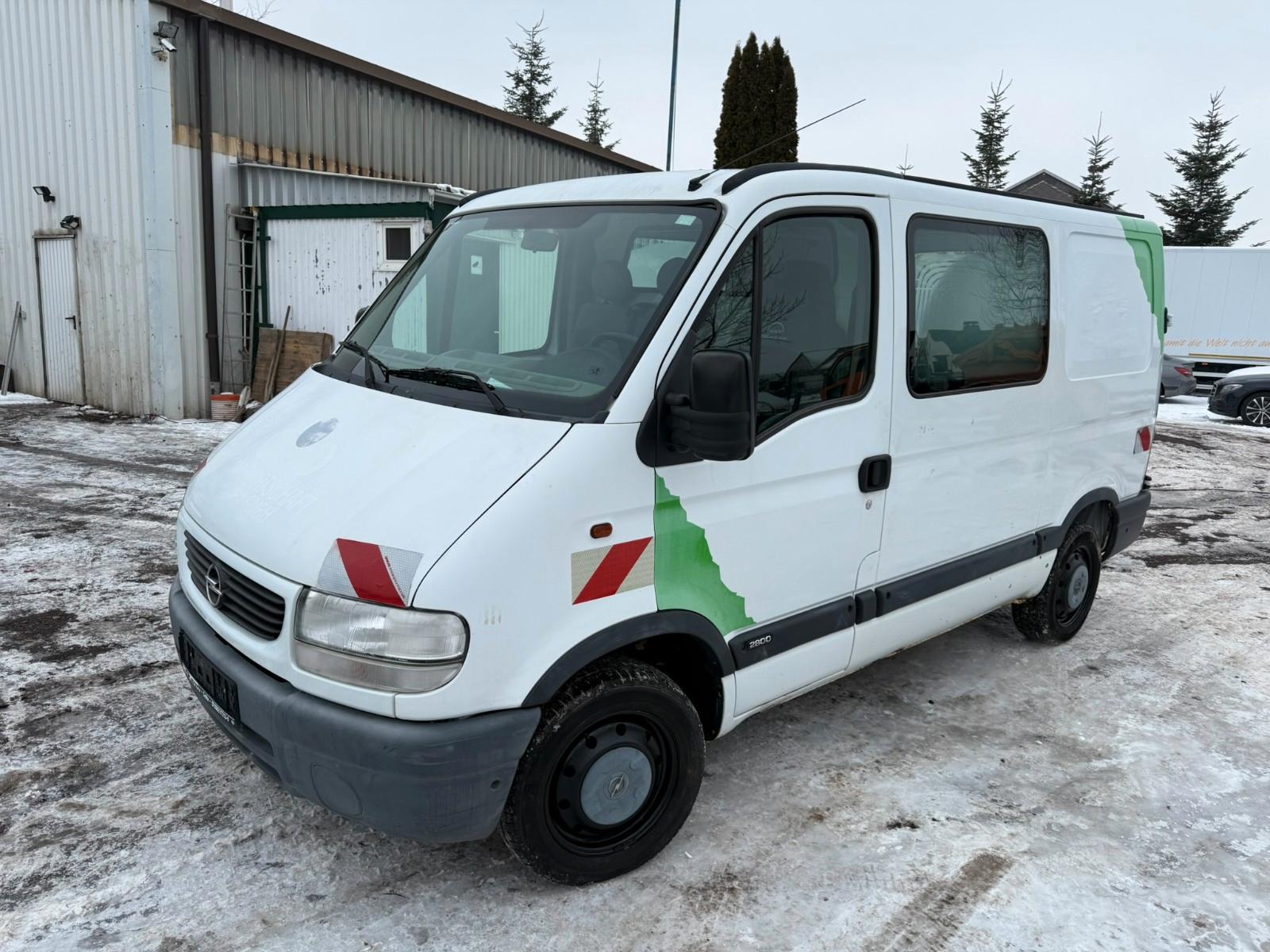 Opel Movano 1.9DTI*L1H1*Standheizung*AHK*nur130.000km