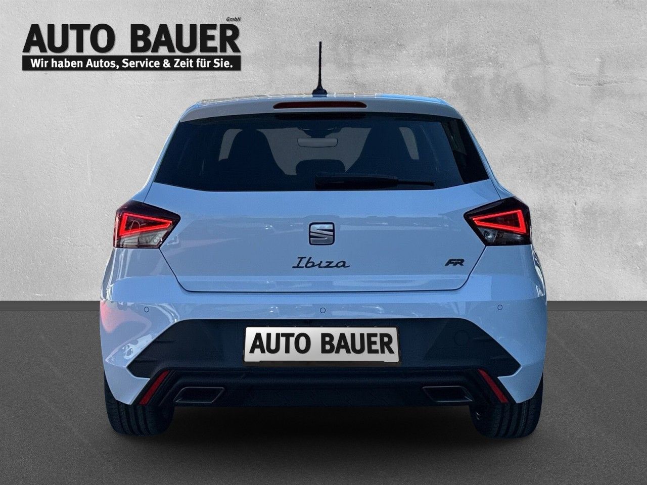 Fahrzeugabbildung SEAT Ibiza FR 1.0 TSI 116 PS 6-Gang - mit KI generiert/bearbeitet