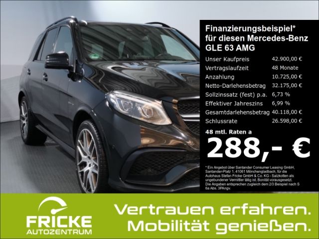 Mercedes-Benz GLE 63 AMG GLE-63 4Matic+Drivers Package+Panoram