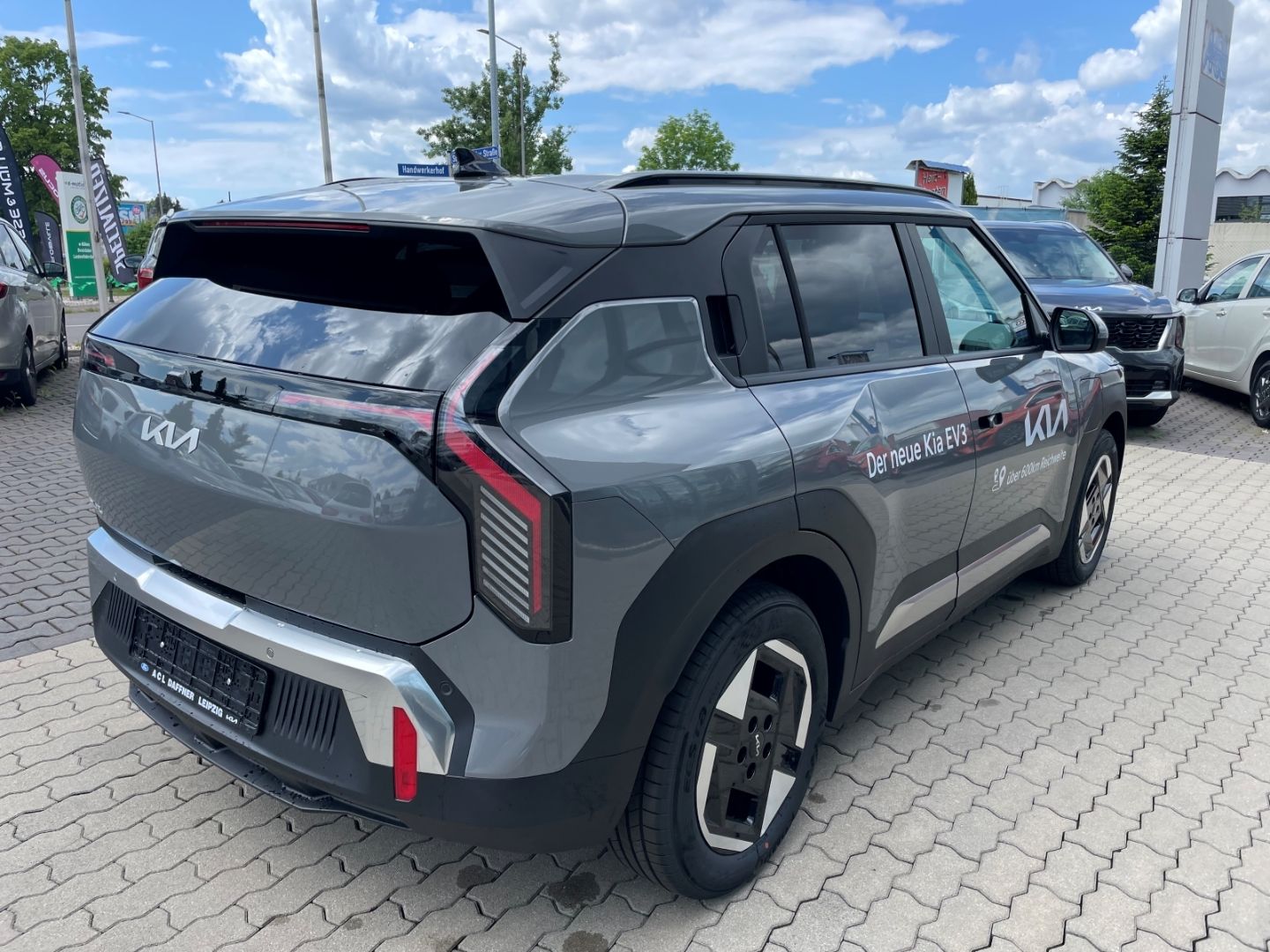 Fahrzeugabbildung Kia EV3 Earth LED totWinkAss elek Heckklappe Kamera