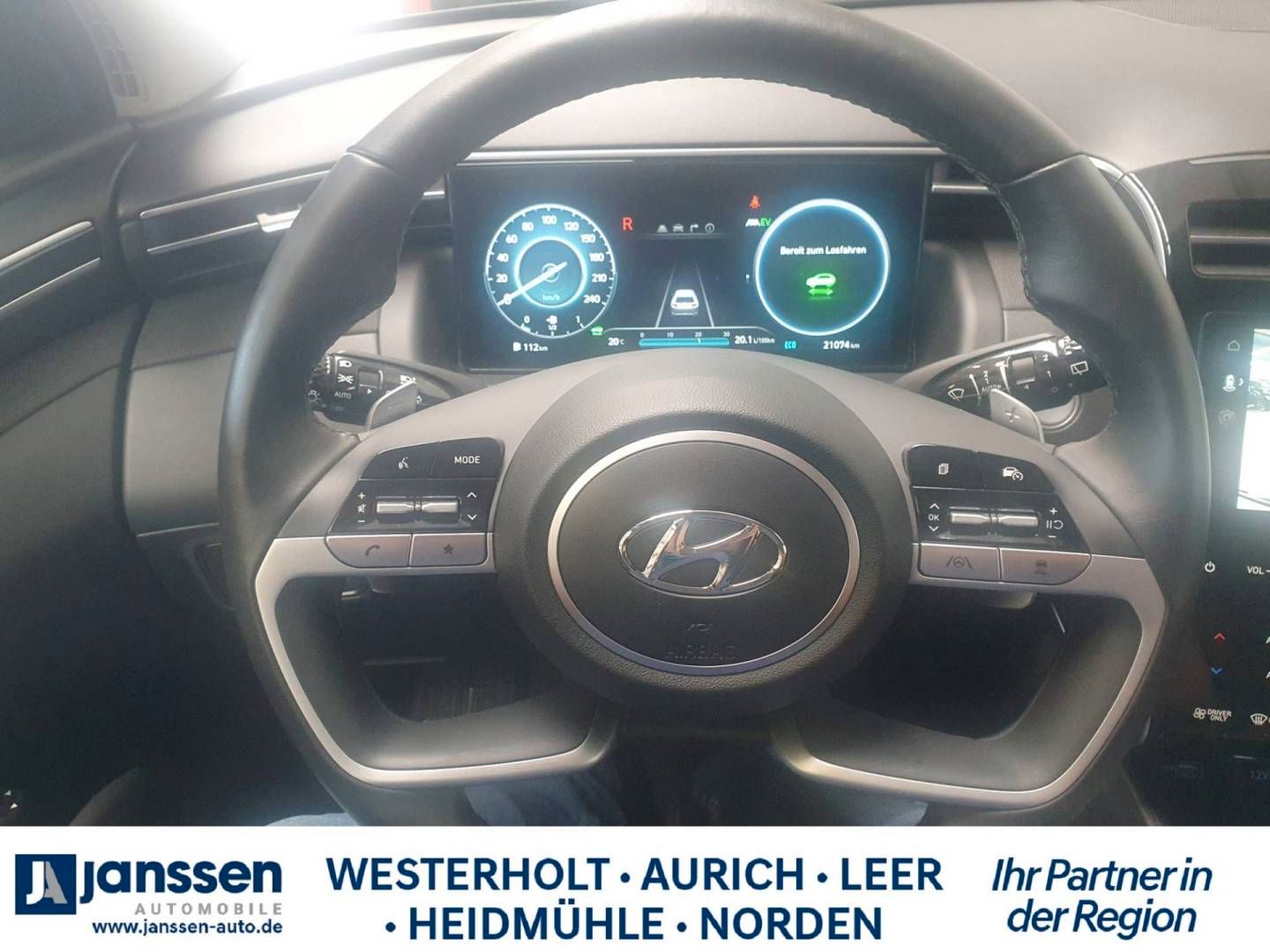 Fahrzeugabbildung Hyundai TUCSON Hybrid TREND el. Heckklappe