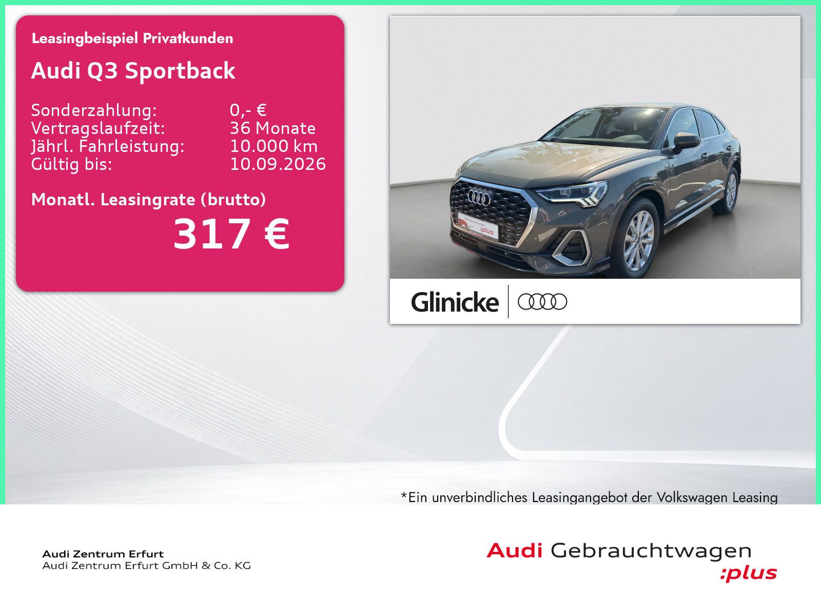 Audi Q3 Sportback S-line 35 TFSI S-tronic Navi AHK LE
