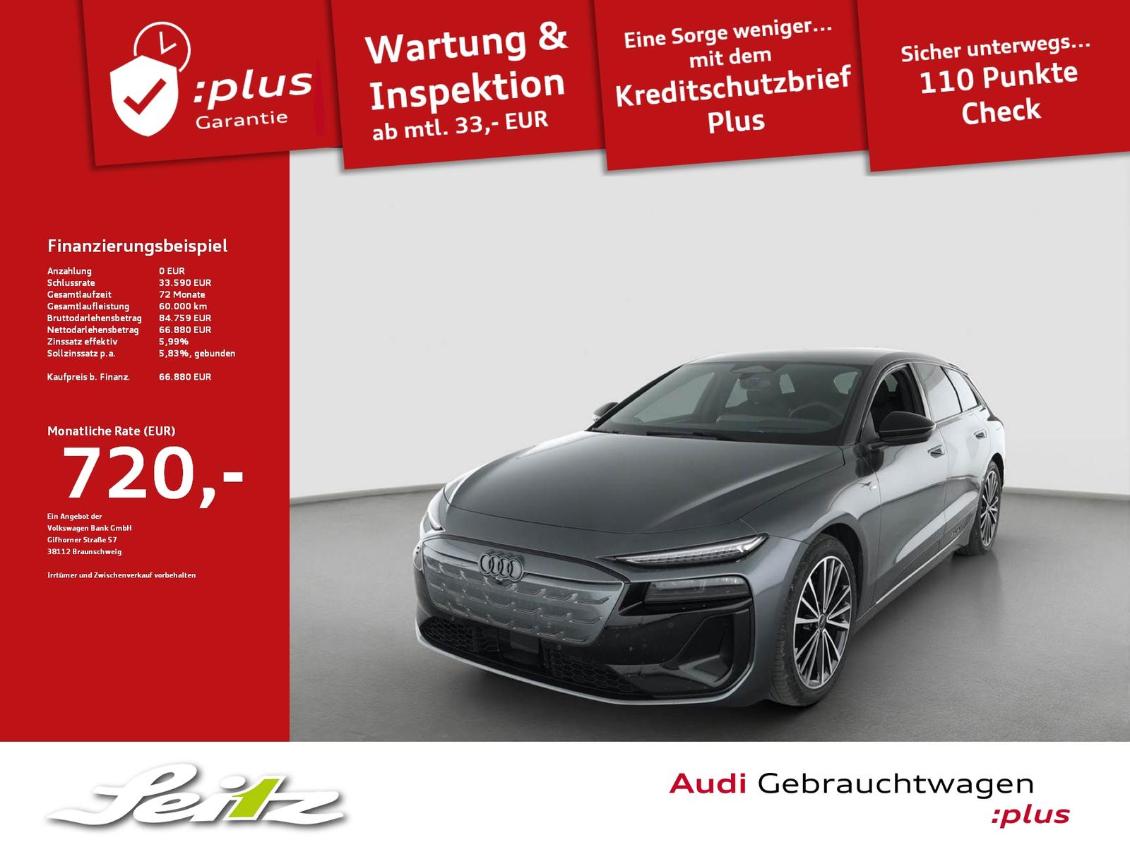 Audi A6 e-tron Avant *AHK*HEAD-UP*B&O*MATRIX*