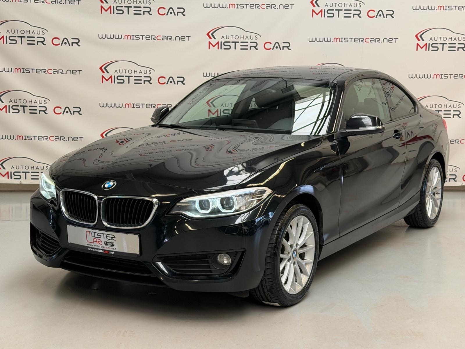 BMW 218i Coupe Advantage NAVI/XEN/PDC/SHZ/HIFI/8XALU