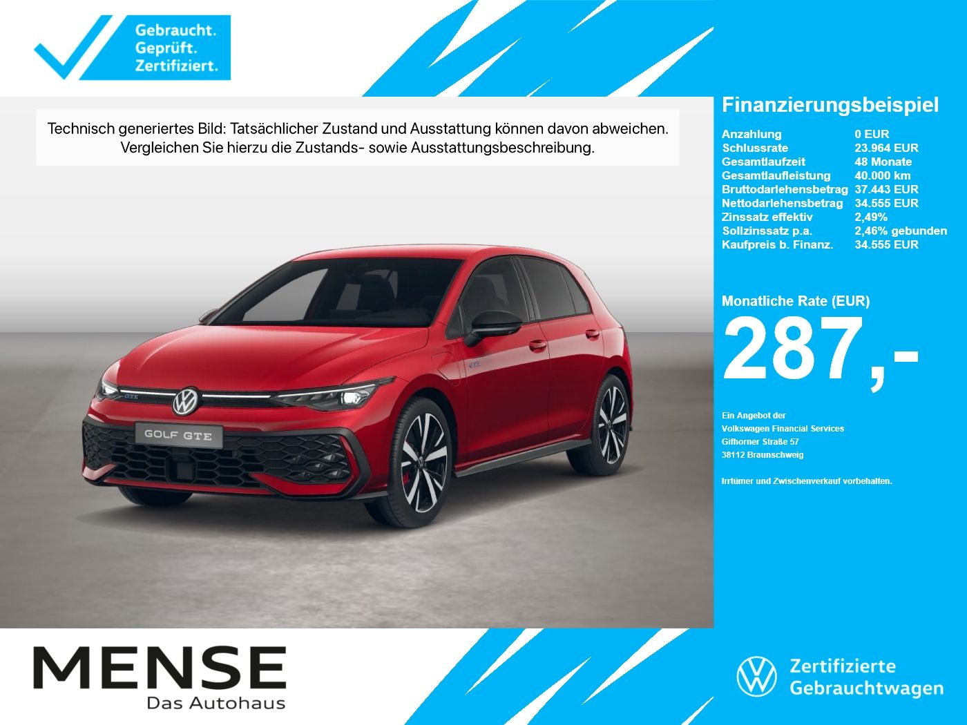 Volkswagen Golf VIII GTE DSG IQ.Light Matrix CarPlay AHK LM foto 1