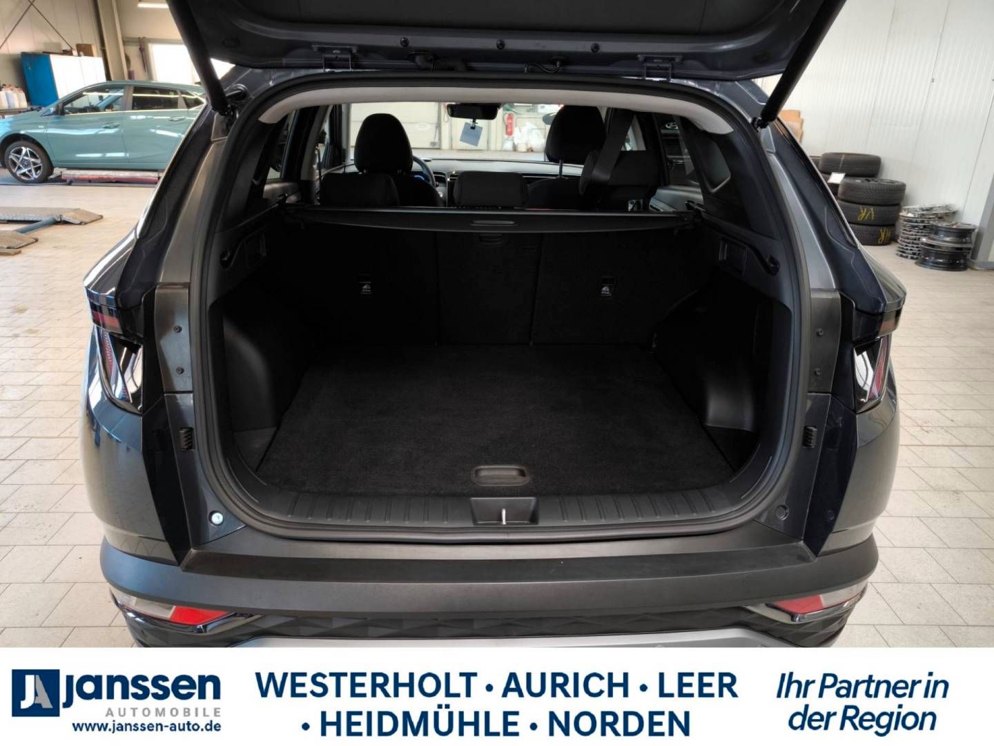 Fahrzeugabbildung Hyundai TUCSON TREND, Krell, el. Heckklappe