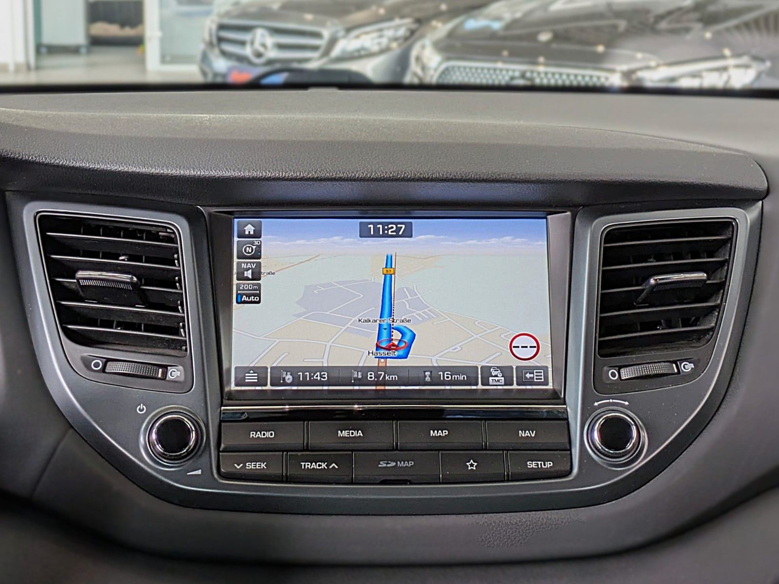 Fahrzeugabbildung Hyundai TUCSON 1.6i DTC PASSION SITZHZ ANDROID NAVI CAM
