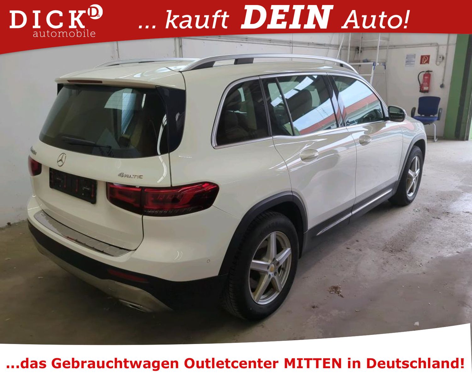 Fahrzeugabbildung Mercedes-Benz GLB 220d 4Mat 8G LED/ACC/NAVI+/VIRTU/SHZ/AHK/8Fa