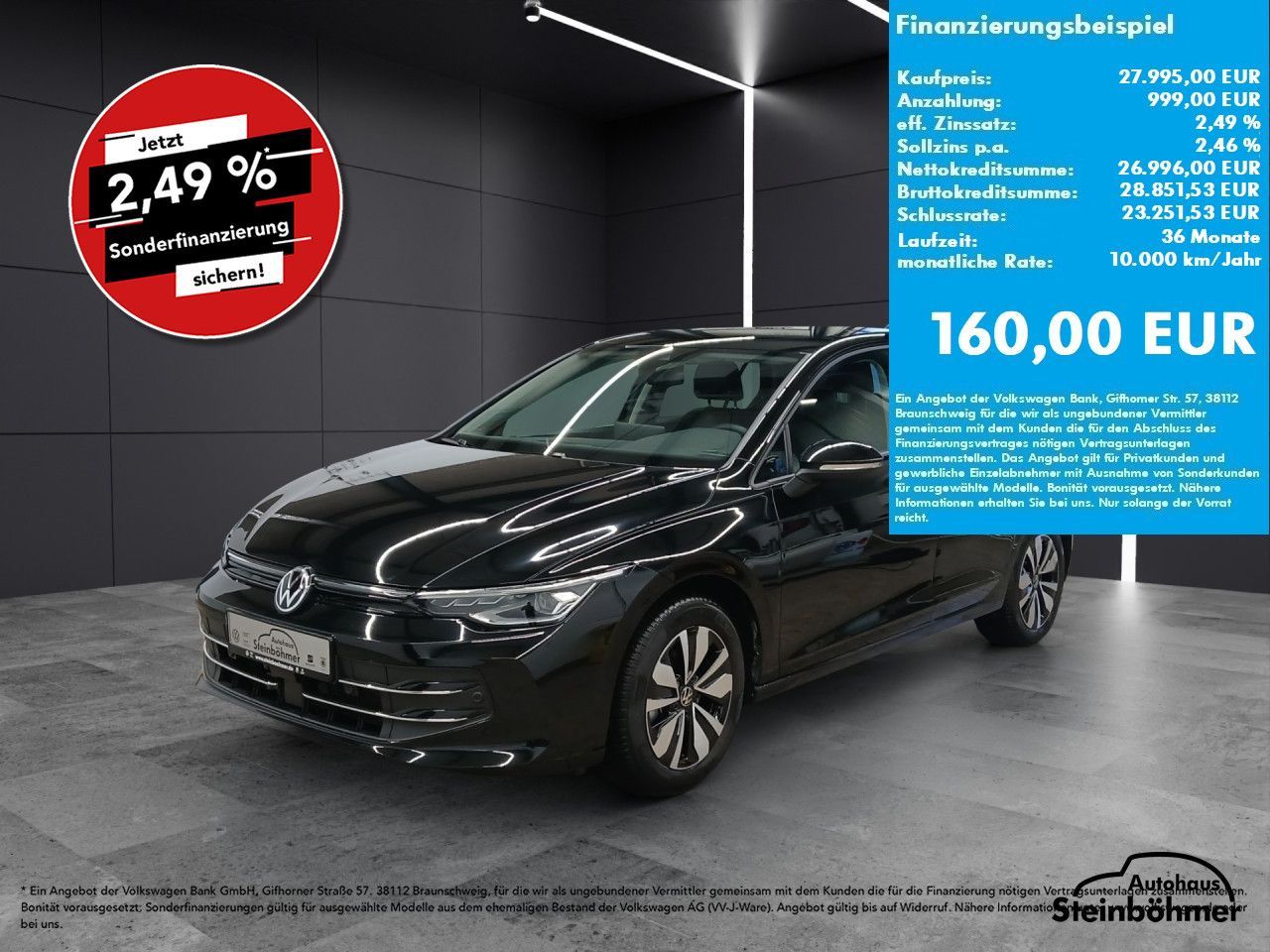 Volkswagen Golf Goal 1.5eTSI DSG LEDPlus NAV AHK ACC Navi