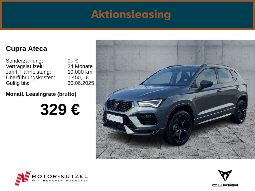 Cupra Ateca 150PS/ AHK/ PANO BEATS/ TopView/ SHZ