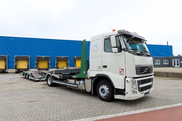 Volvo FH 500 for 3 TRUCKS VOLVO bj 2012 + LOHR BJ 2008