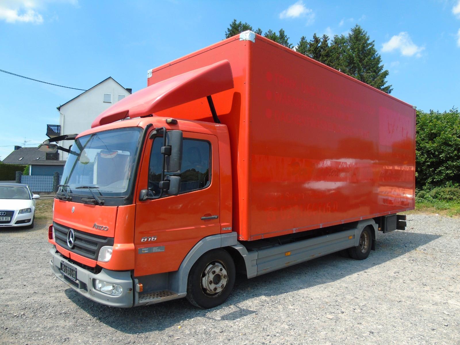Mercedes-Benz Atego 2 816L BLUETEC4 Möbelkoffer 6.40 m  *2HAND