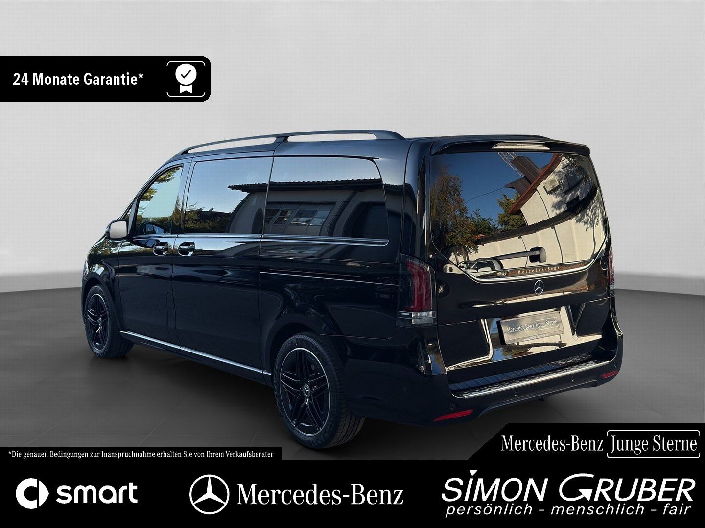 Fahrzeugabbildung Mercedes-Benz V 300 d 4M Ava L AMG Night Airmatic Tisch 7Sitze
