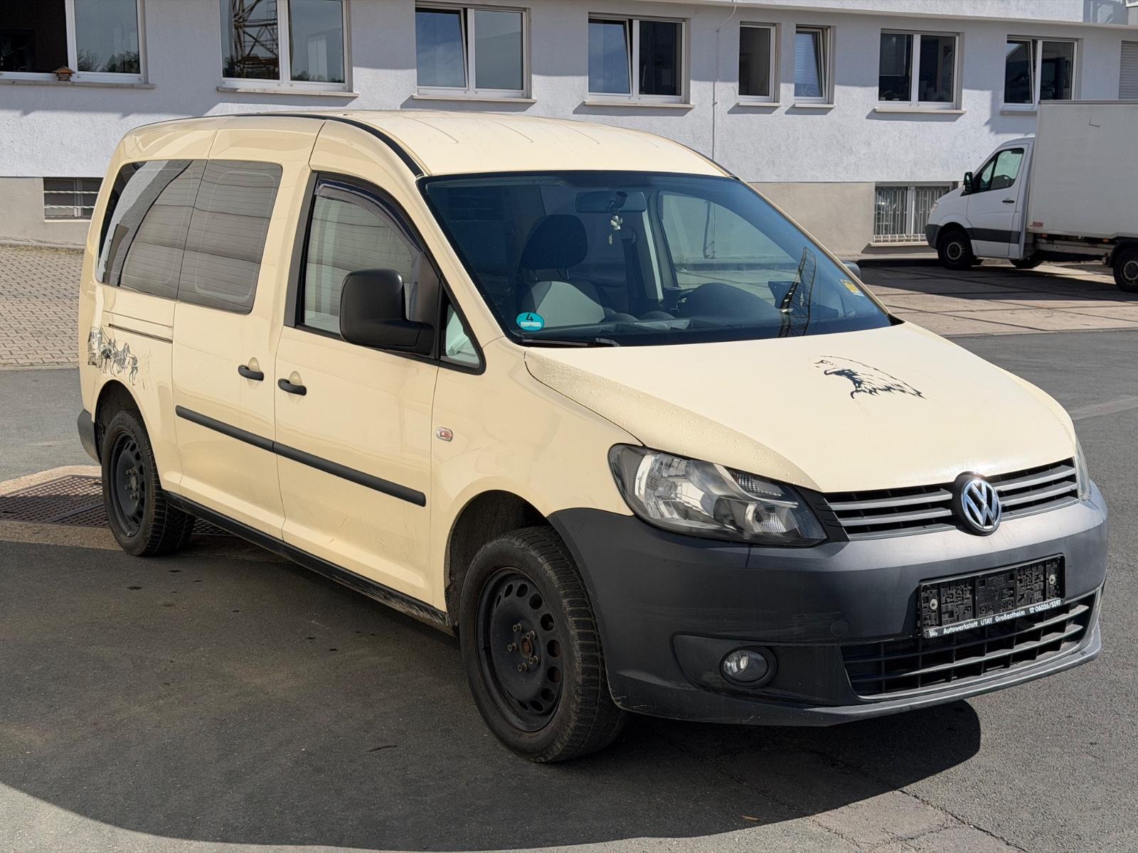 Volkswagen Caddy Maxi Kombi*54.500km*Tüv+Service NEU*Ahk*