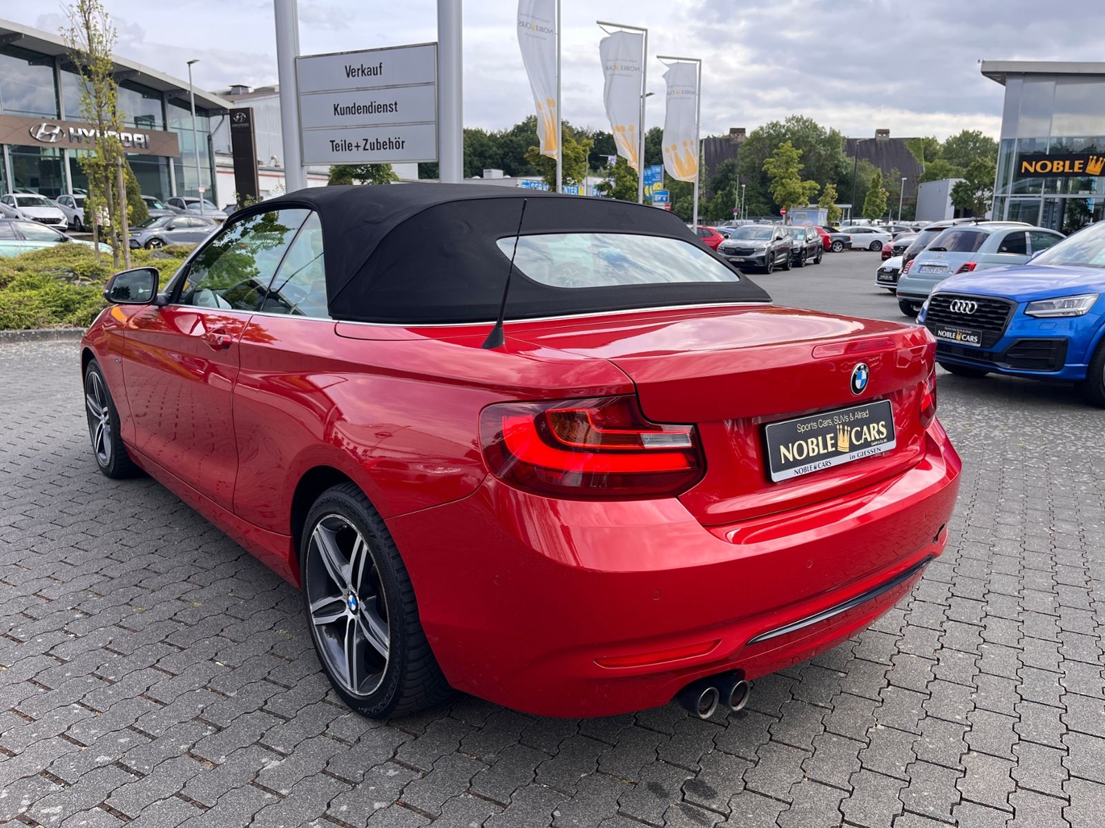 Fahrzeugabbildung BMW 220d Cabrio KLIMA NAVI ALU