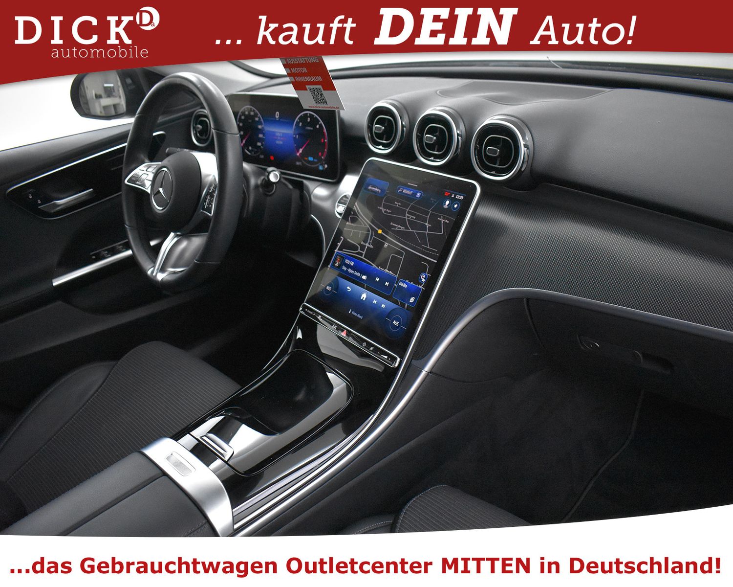 MERCEDES-BENZ C200d T 2X Avantg NEUES MOD+NIGHT+VIRTU+AHK+ACC+ - Image 12
