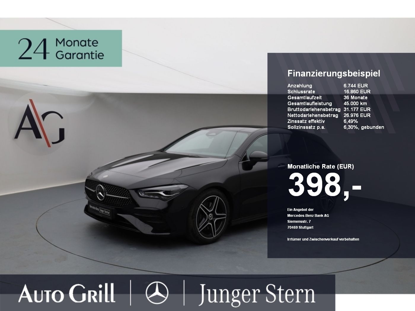 MERCEDES-BENZ CLA 200 d Shooting Brake AMG night LED NaviAR