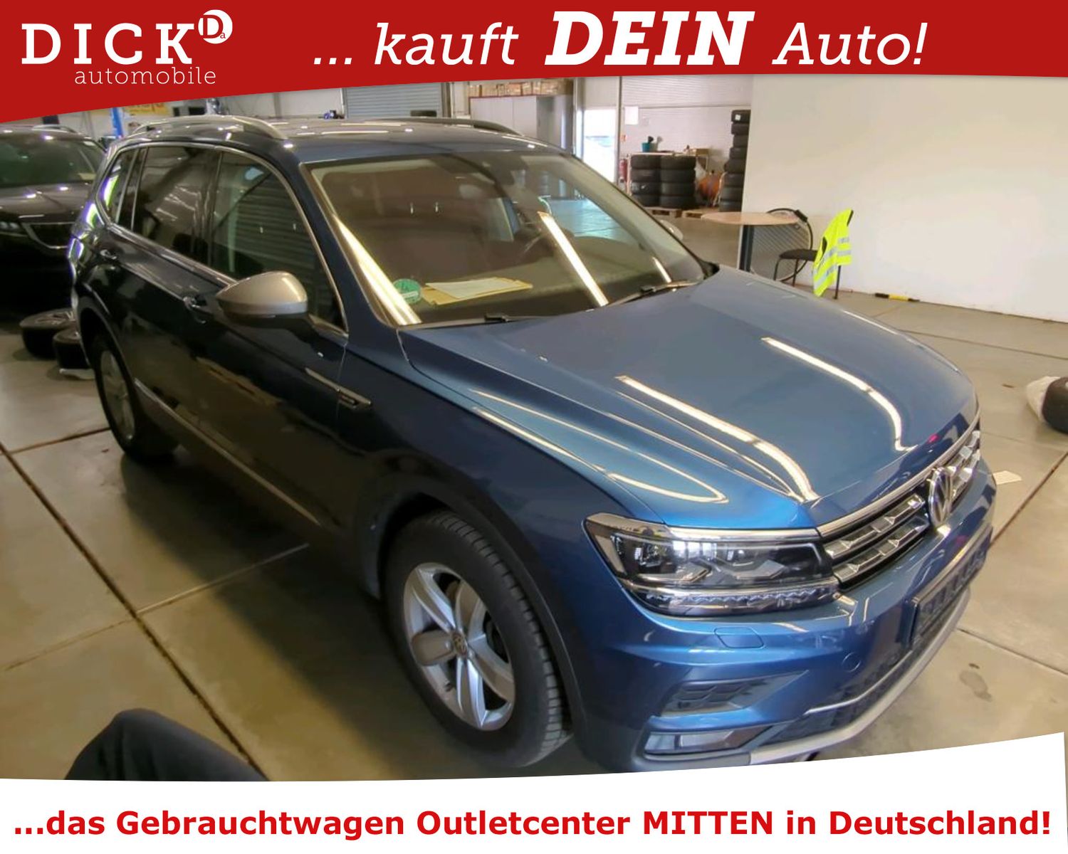Fahrzeugabbildung Volkswagen Tiguan Allspace 2.0d 4Mot LED+/NAVI/DAB/MASS/AHK